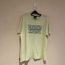 Drunknmunky Mens Yellow Front