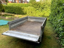 Used Westbroom galvanised car trailer 7 x 5ft. In good condition.