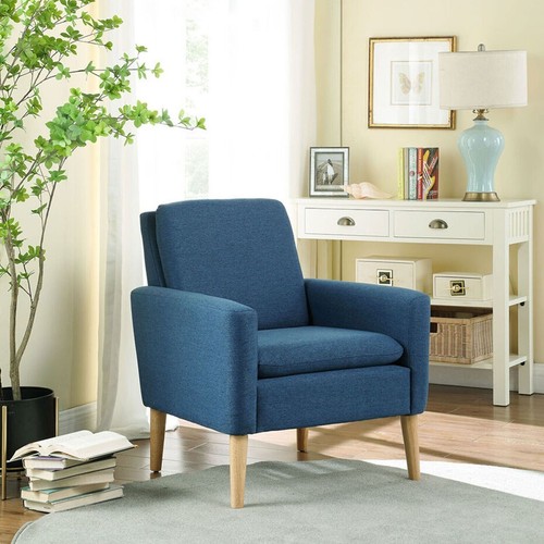 Armchair comfy fabric accent - comfy,