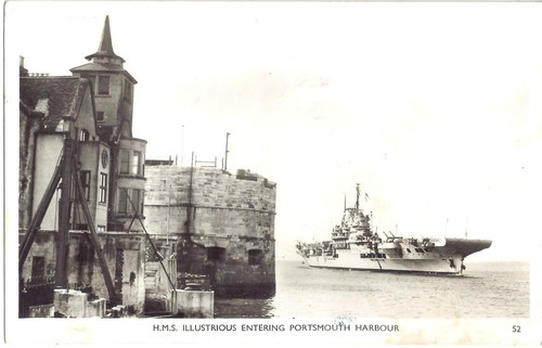 Hms illustrious porstsmouth - hms,