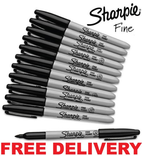 Sharpie black fine point - sharpie,