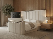 Wide Headboard Bumper TV Bed