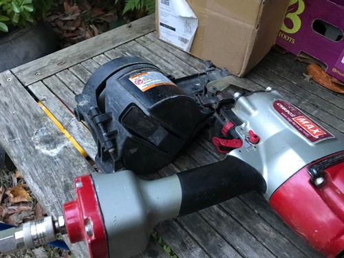 Max 890s coil air nail - max, gun