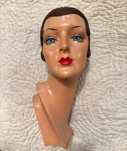 Vintage female deco eyes - female,