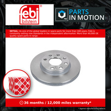 2x Brake Discs Pair Vented