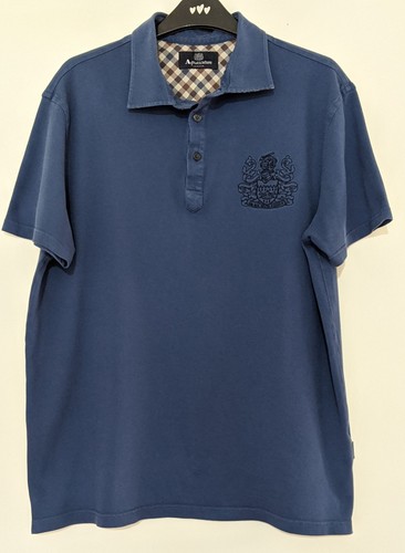 Aquascutum blue polo - polo, shirt