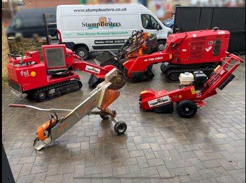 Stump grinder tree - stump,