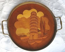 Marquetry Italian Inlaid Wood