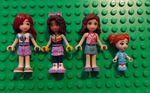 Lego friends minifigures - friends, 4