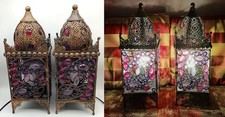 Pair of Turkish /Moroccan Style Table or Floor Lamps