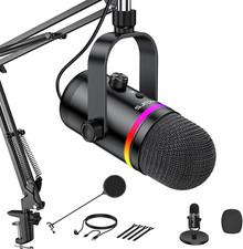TECURS USB Microphone RGB with
