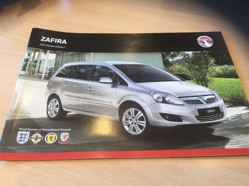 Vauxhall zafira 2013 models - bn,