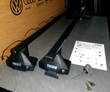 GENUINE THULE VAUXHALL VIVA ROOF BARS 5DOOR HATCHBACK RACK 2015-19