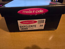 ladies shoes size 6 Moda in Pelle (euro 39) + matching clutch bag.