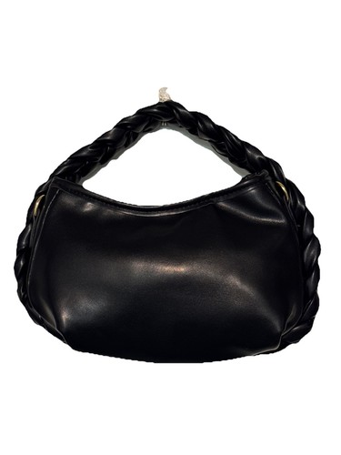 New trendy black braided - black,