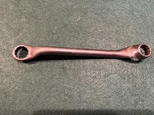 Vintage Britool 4210 3/8 - 5/16 Whitworth ring spanner