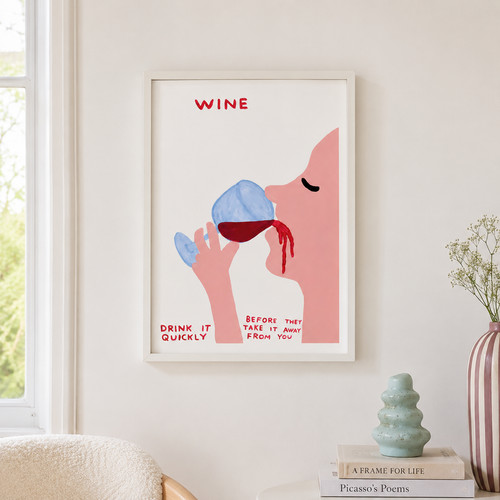 David shrigley wine art - david,