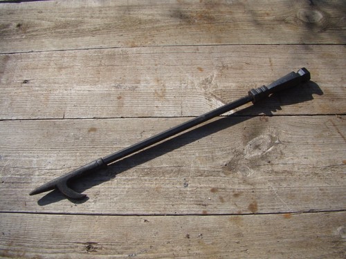 Cast iron steel - open, fire