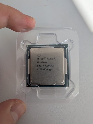 Intel core 7700k - core, 4-core