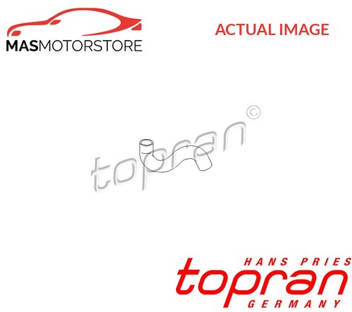 Radiator hose upper - hose, topran