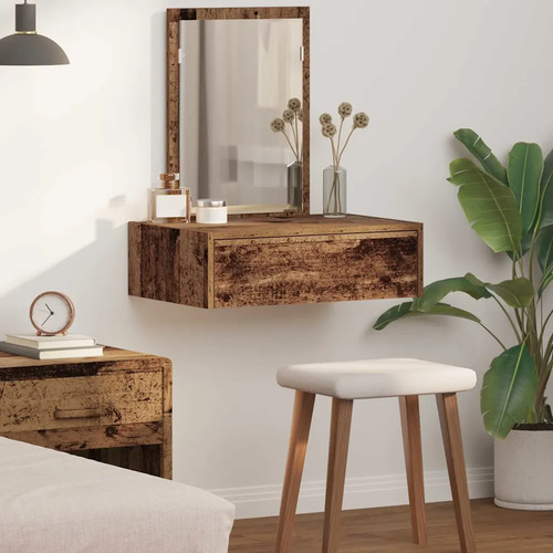 Walplus dressing table brown - walplus,