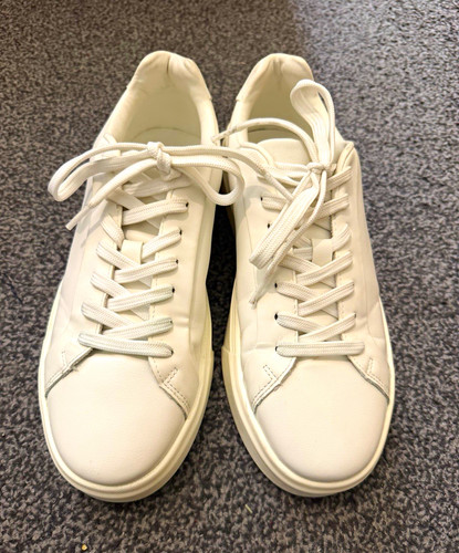 Zara men white low - low, top