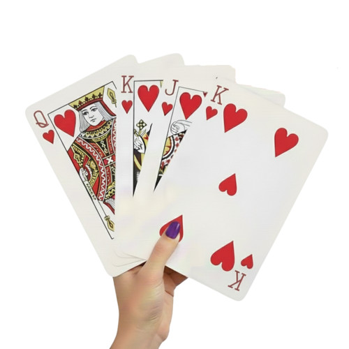 Giant waterproof playing cards - giant,