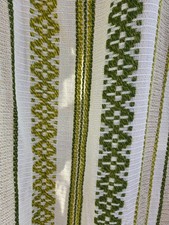 Swedish Mesh Curtain green