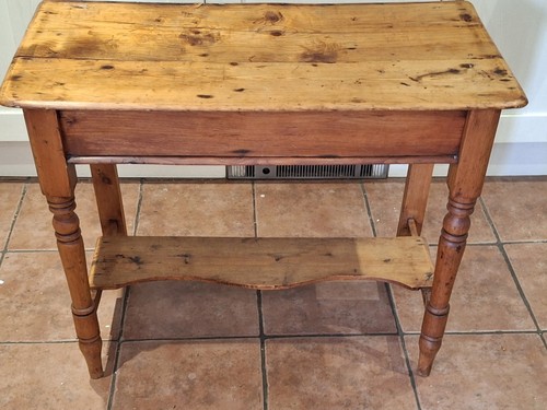 Rustic wooden hall console - hall,