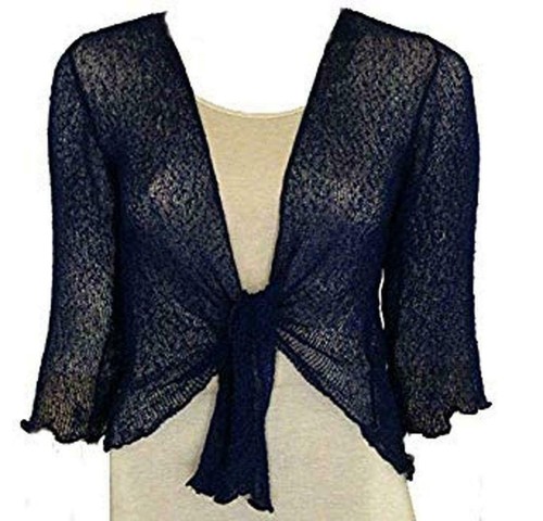 Women tie plain 4 - up, sleeve
