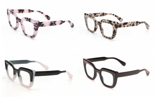Women square acetate thick - women's,