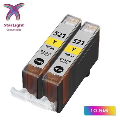 Cli 521 yellow ink - 2, cli-521