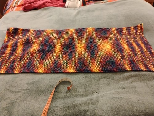 Random dye hand knitted - random, wol
