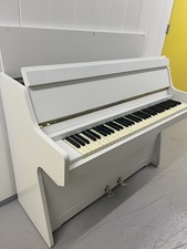 Kemble 6 Octave Small Satin White Upright Piano Serviced Tuned Delivered