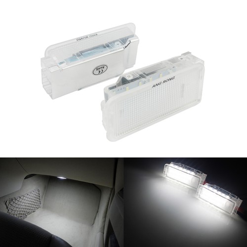 Led footwell glove box - glove, luggage
