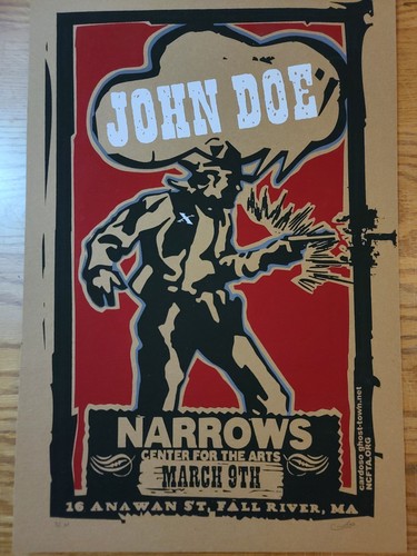 John doe concert - concert, poster