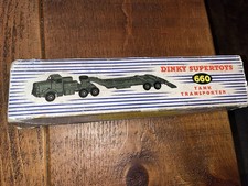 DINKY SUPERTOYS 660 TANK TRANSPORTER -  in original BOX