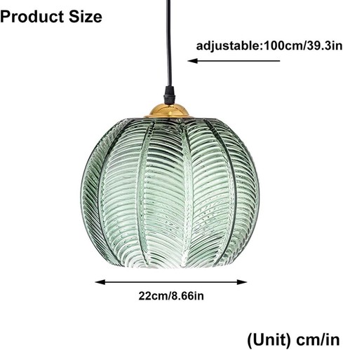 Zhff glass pendant light - zhff,