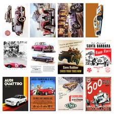 Cars, Retro Metal Signs/Plaques Man Cave, Cool Novelty Gift 6