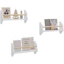 WOLTU Kids Wall Shelves Set of