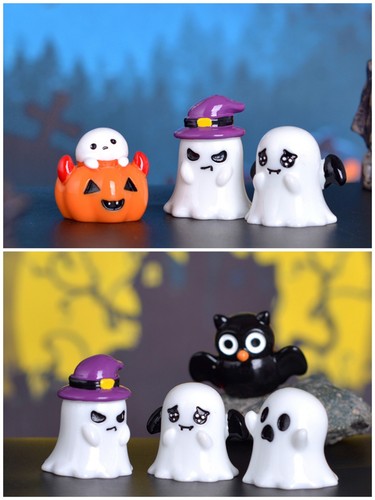 Ghost pumpkin owl ornament - owl,
