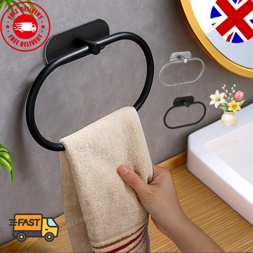 Bathroom towel ring - bathroom, rack