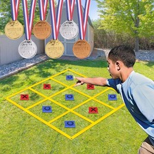 Outdoor Giant Tic Tac Toe Bean