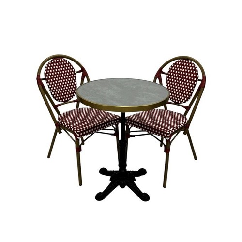 Red paris bistro sets cafe - bistro, sets,