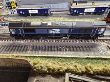 371-397 FARISH N GAUGE CLASS 66 DIESEL 66434 DRS PLAIN  BLUE NEW DCC READY 6 PIN