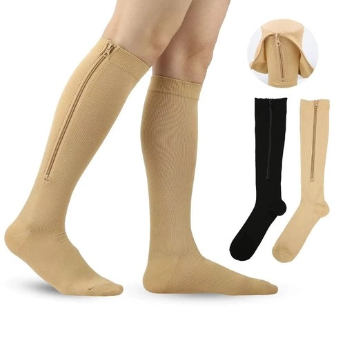 Zip compression socks - compression,