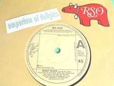 BEE GEES - Night Fever 1978 Disco Classic 7 inch vinyl single Ex+