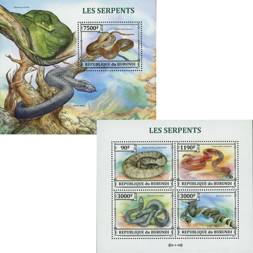Snakes stamp bundle 2 - of,
