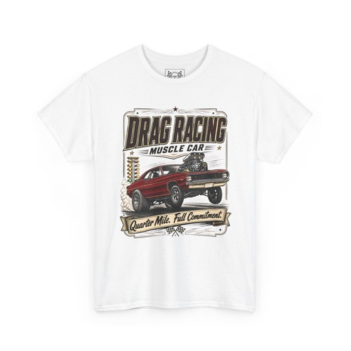 Drag racing muscle - car, vintage