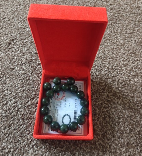 Genuine green jade - green,